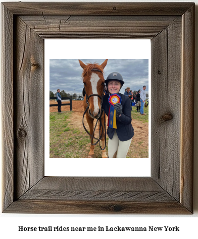 horse trail rides near me in Lackawanna, New York